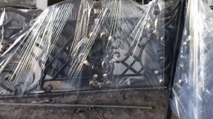 Кованая ритуальная ограда | Оградки