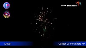 Фейерверк (салют) CRAZY TIME 49 залпов M0881 Maxsem