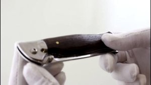Раскладной нож "Легионер" сталь кованая 95х18. Производство "Кузница Братьев Касаткиных"