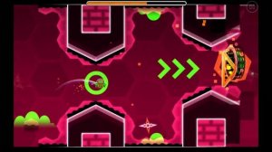 Прохождение Geometry Dash "Hexagon Force"