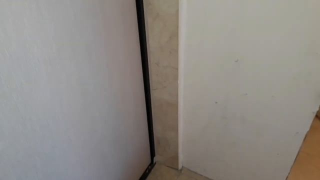 Вариант отделки входного откоса №1. Кафель. смотреть онлайн