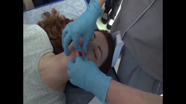 Массаж лица верхняя губа обучение массажу