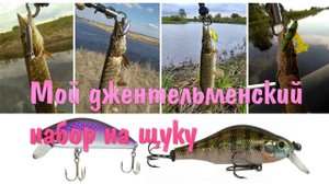 Мой набор лучших воблеров на щуку весной и летом