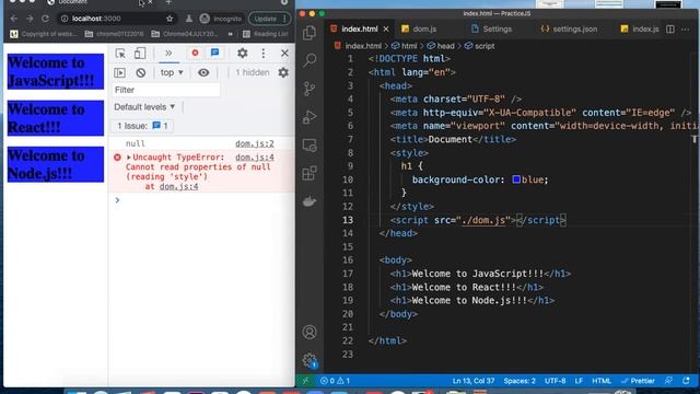 JavaScript Bootcamp Program - DOM API PART - 5 [RECORDED]