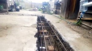 Льем фундамент для пристройки к дому