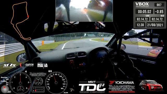TDC Race | Oulton Park | 21st August 2021 | Darkside Developments Golf TDI | MSVT смотреть онлайн