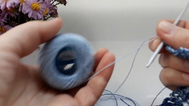 Как связать шарфик галстук крючком_ вязание крючком смотреть онлайн