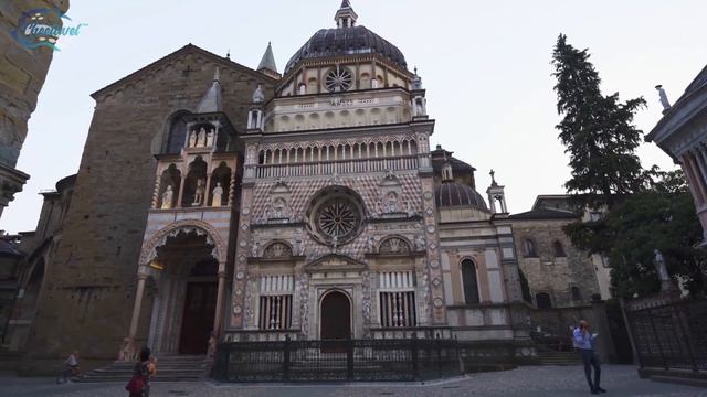 [4K] Travel to Italy and Explore Città Alta with Colosio as Your Tour Guide 🇮🇹