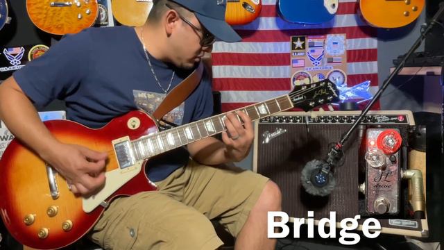 Epiphone Standard 50’s Les Paul through a ￼Fender Tone Master Twin Reverb Blond ￼ смотреть онлайн