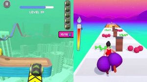 Going Balls 3D Game ? Twerk Race 3D #1 ⚽✨?♂️ IOS Android Gameplay Walkthrough - RIO Game Fun