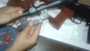 Детская снайперская винтовка с пульками M 890A