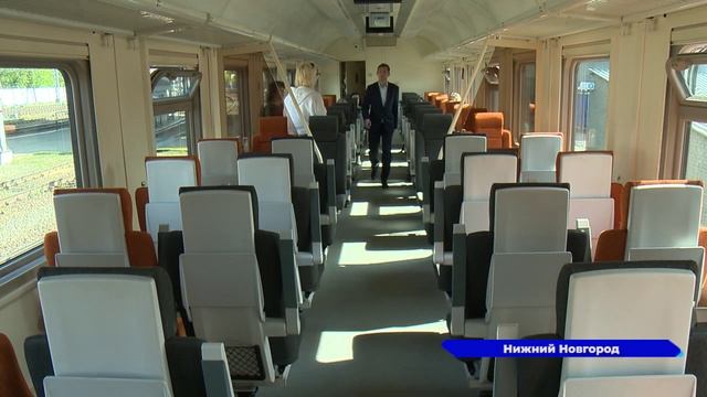 Ретропоезд начал курсировать между Нижний Новгородом и Арзамасом