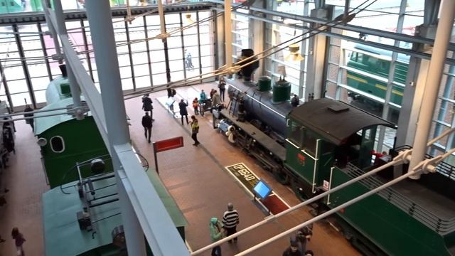 Новый железнодорожный музей в С-Петербурге (Интересное место!) смотреть онлайн