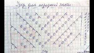 Летняя футболка "Незабудка" из хлопка. Кофточка спицами реглан сверху. Подробный МК