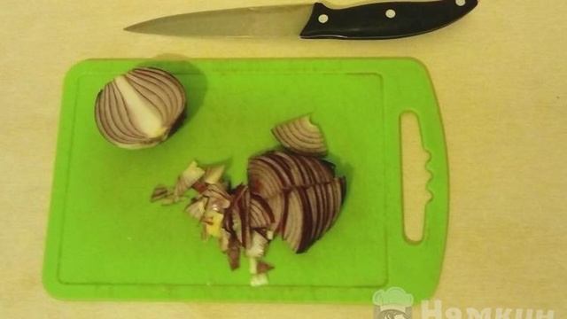 Фасоль по-корейски с овощами