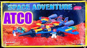 ATCO BLOCKS SPACE ADVENTURE SERIES 8026 / Конструктор Атко / Vintage 1988