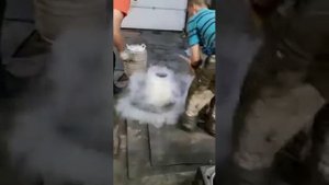 Установка гильз Даф 95 с азотом
