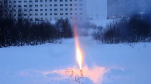 Unfortunate Rocket Motor Test