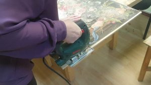 Как делается панно  Маркетри. Татьяна Горина.