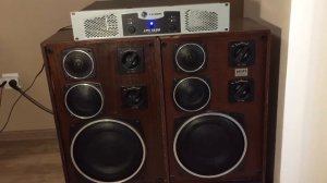 Тест усилителя CROWN LPS 1500 и акустики RADIOTEHNIKA 35 АС-212