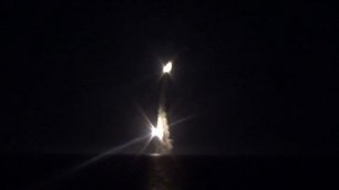 Пуск ракет «Калибр» с борта фрегата ЧФ