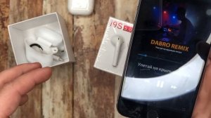 Синхронизация и управление наушников i9s TWS