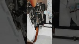 Заправка оверлока brother 1034d