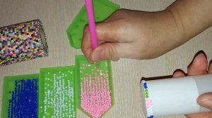 Не обычный способ использования страз от алмазной мозаики