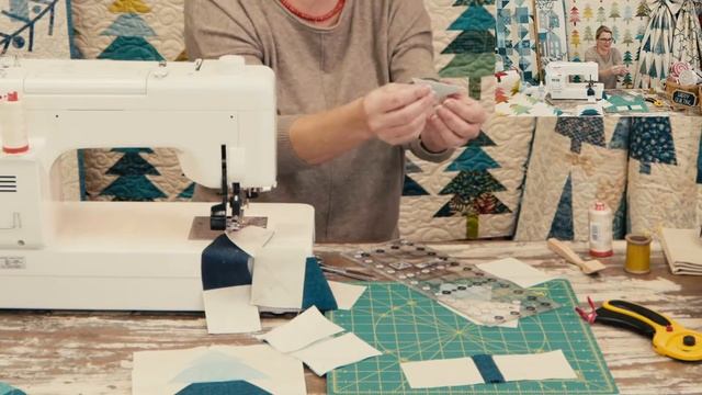 Edyta's EASY Tree Block from Jelly Roll! смотреть онлайн