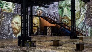 Ателье Люмьеров в Париже Ван Гог - Клод  Дебюсси "Лунный свет"