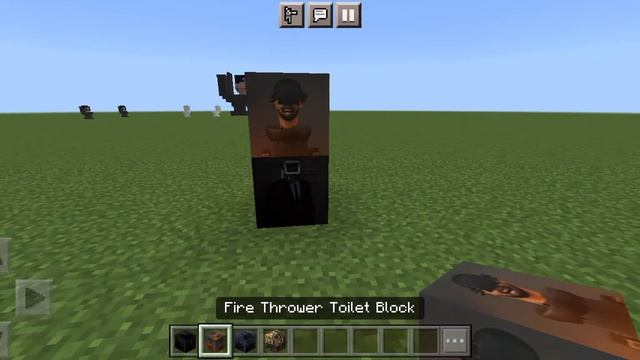 Skibidi toilet V6.8 in Minecraft