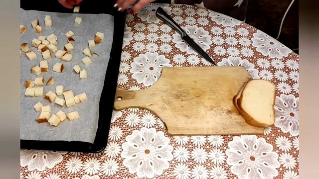 Готовим Салат ЦЕЗАРЬ с курицей и сухариками! Вкуснее вы ещё не пробовали! ?