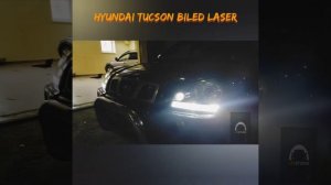Hyundai Tucson модернизация света фар.
