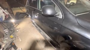 Audi Q7 покраска дверей и задних арок. Полный процесс