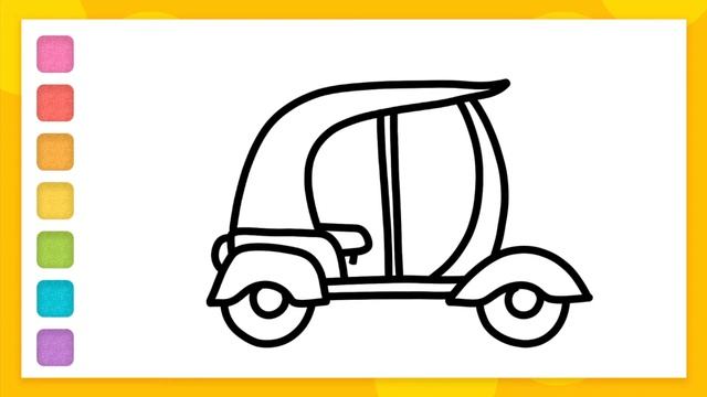 Нow to draw a car смотреть онлайн