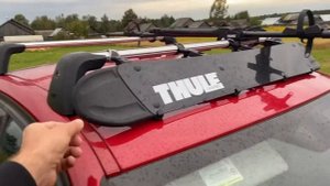 Обзор вело багажника Thule на крышу машины. Отзывы и советы. Плюсы и минусы. И нужен ли он вообще??