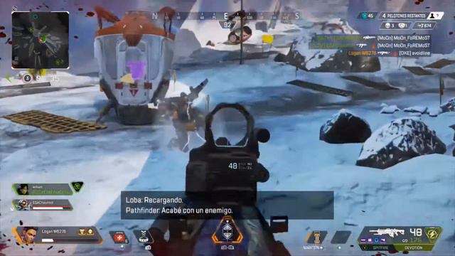 Apex Legends Gameplay. Victoria con Loba смотреть онлайн