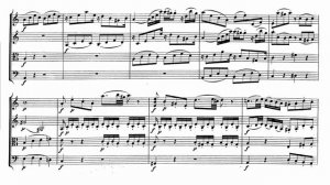 Mozart - String Quartet No. 5 in F Major, K. 158 (Score)