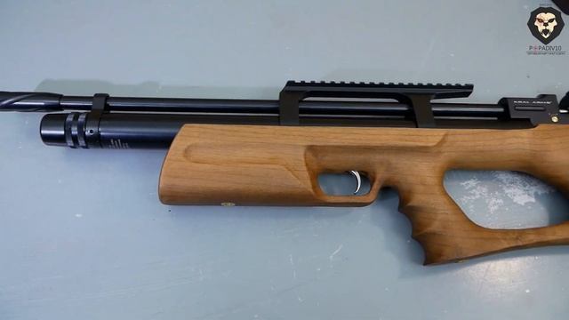 Пневматическая винтовка Kral Temp Puncher Breaker 3W PCP (6.35 мм, орех) видео обзор смотреть онлайн
