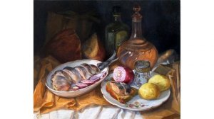 Еда в живописи современных художников