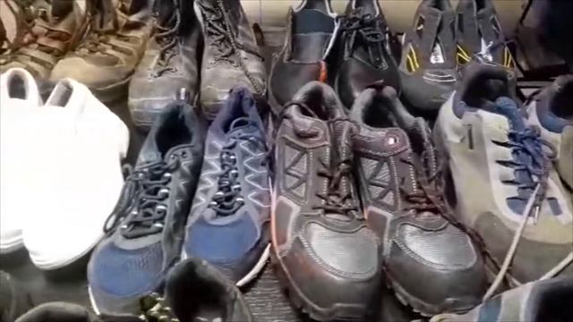 Обувь рабочая (13011) от фабрики секонд-хенда Vive оптом смотреть онлайн