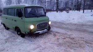 Barkas B1000 Баркасик - на резине Снежинка