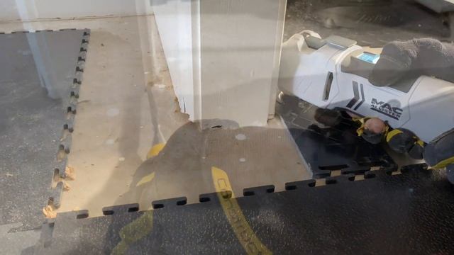 Garage flooring installed with our UK made garage style Ltd pvc garage floor tiles. Aston Martin смотреть онлайн