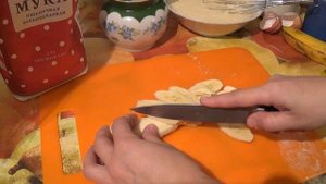 Очень вкусные #рецепты. Бананы жареные в тесте. Very tasty. Bananas fried in dough