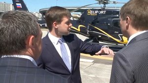 ГЛАВА РЕУТОВА ПОСЕТИЛ ВЕРТОЛЕТНЫЙ КОМПЛЕКС «ХЕЛИПОРТ»    20.05.15