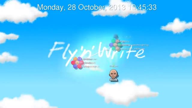 1.5 months of coding in 15 seconds - visualized git log смотреть онлайн