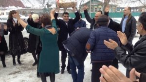 Армянская свадьба. Привезли подарки и жениха