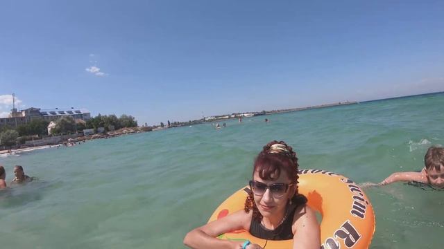 Лучшие пляжи Крыма. Поселок Черноморское 2022. Встреча с Машей "Блондинкой из Крыма".