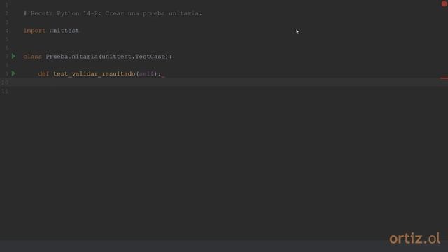 Videoreceta Python No. 14-2: Crear una Prueba Unitaria смотреть онлайн