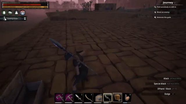 Conan Exiles - Ep4 - S5 - Building the foundations for the main base